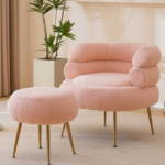 Chair with feetrest set
