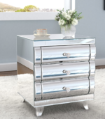 Glamorous Mirrored Nightstand
