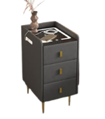  Nightstand with Wireless Charging & USB Ports - Image 4