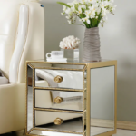  Nightstand with Beaded Trim