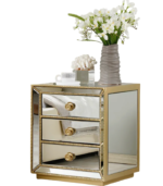  Nightstand with Beaded Trim - Image 2