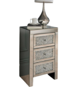 Dazzling Mirrored Accent Table - Image 4
