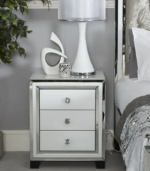 Accent Table with Three Drawers - Image 3