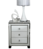Accent Table with Three Drawers - Image 4
