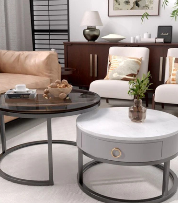 Untitled design (60) Nesting Coffee Table Set - Image 1