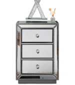  Nightstand with Beaded Trim - Image 4