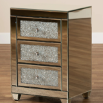 Dazzling Mirrored Accent Table