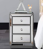  Nightstand with Beaded Trim - Image 3