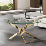Coffee Table with Sculptural Base