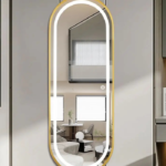 Oval LED Wall Mirror