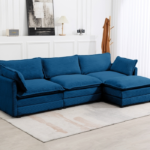 Comfortable Corduroy Sectional