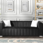 Sleek Three-Seater Sofa